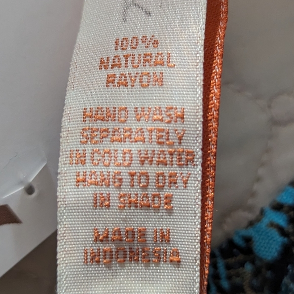 SERENDIPITY Maui Santa Fe Exotic Top XS - Picture 4 of 8